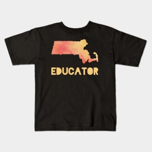 Massachusetts Educator Kids T-Shirt